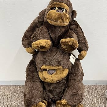 Amazon.co.jp: ゴリ丸 ぬいぐるみ レトロぬいぐるみ 国産 Japan